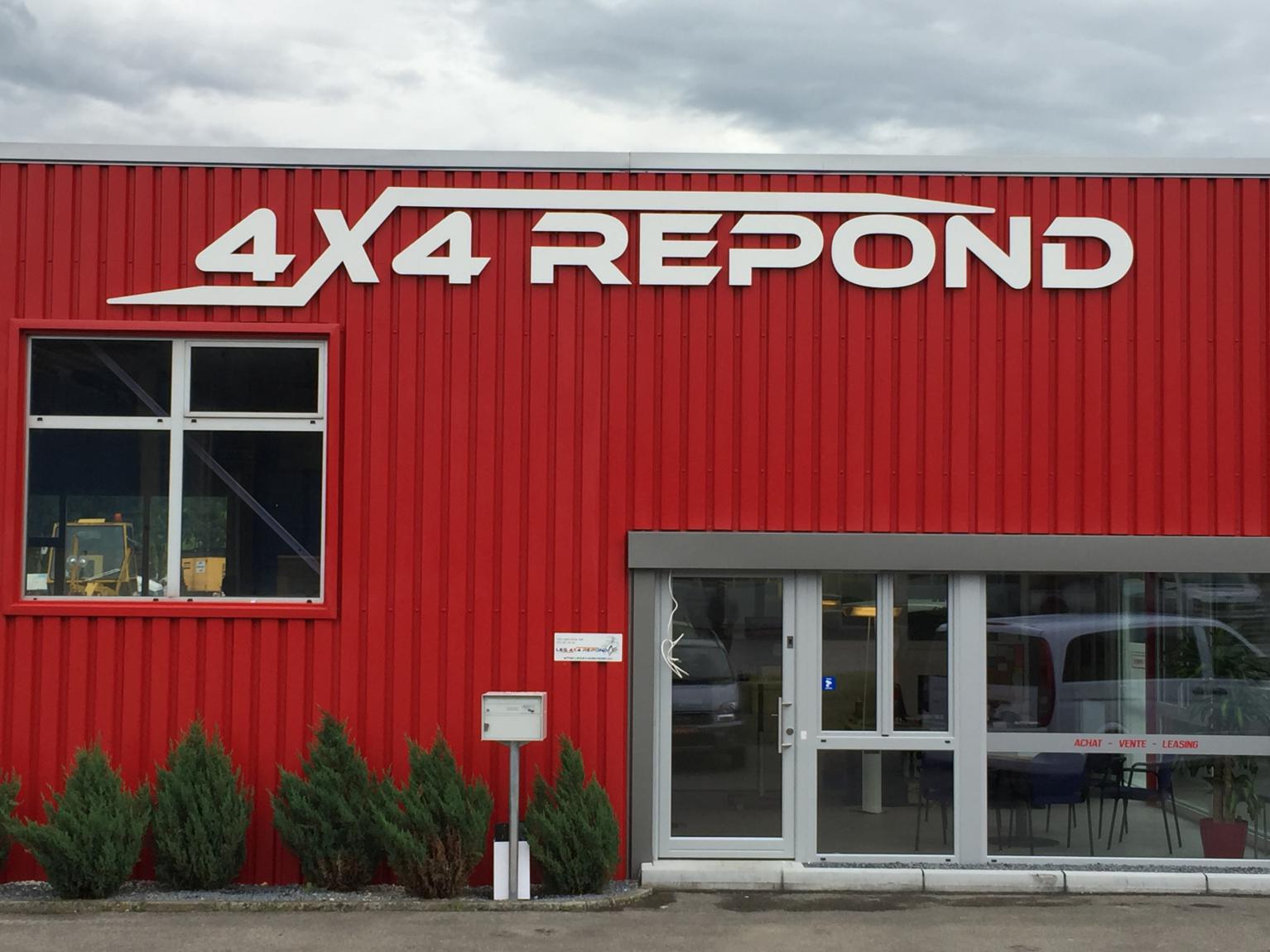 Enseigne 4x4 Repond